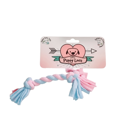 PUPPY LOVE Twin Knott Toy 17cm