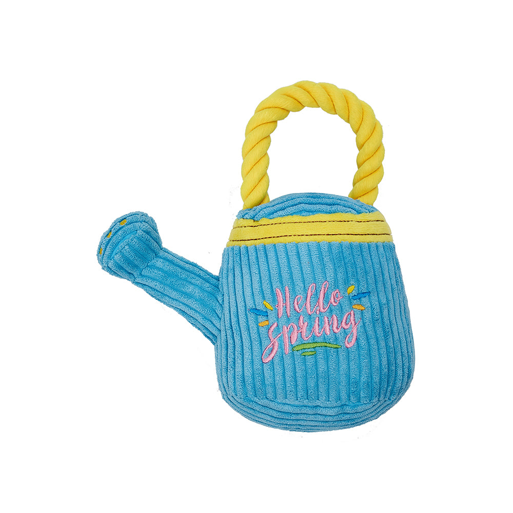 FOFOS Garden Watering Can Plush Dog Toy