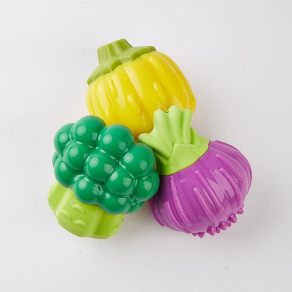 FOFOS Giggling Vegi-Bites Dog Toy - Onion