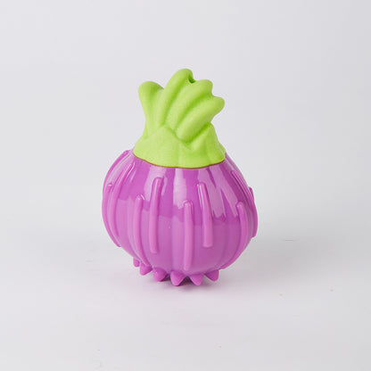 FOFOS Giggling Vegi-Bites Dog Toy - Onion