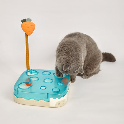 FOFOS Carrot Wand Interactive Ball Box Cat Toy