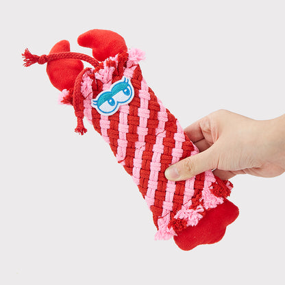 FOFOS Dog Rope Puppy Toy - Lobster