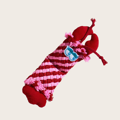 FOFOS Dog Rope Puppy Toy - Lobster