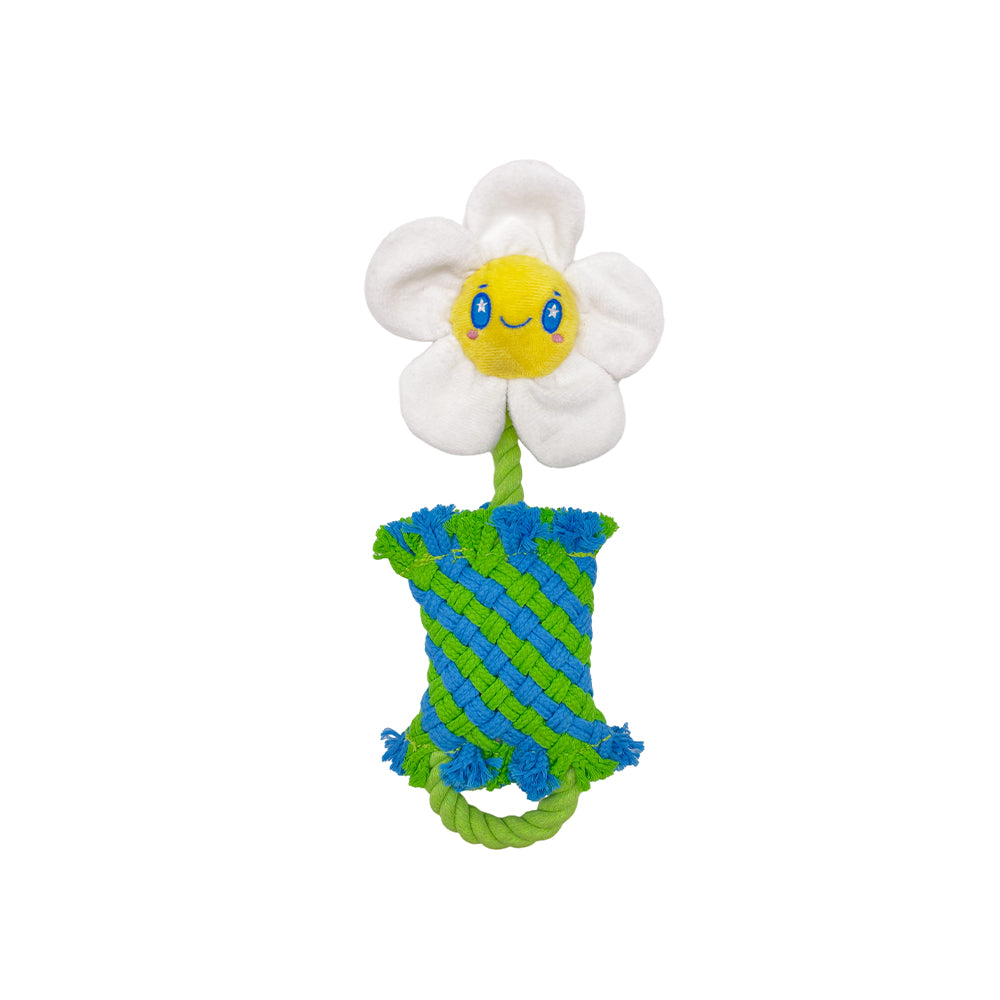 FOFOS Dog Rope Puppy Toy - Flower