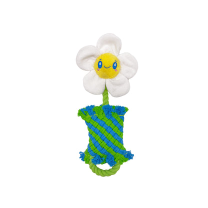 FOFOS Dog Rope Puppy Toy - Flower