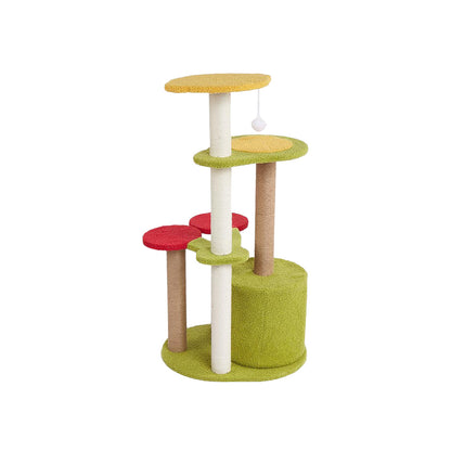 FOFOS Fruity Cat Scratching Tower