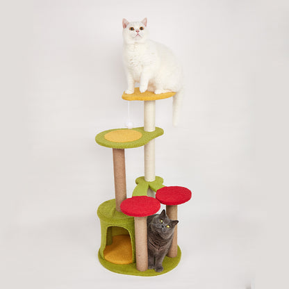 FOFOS Fruity Cat Scratching Tower