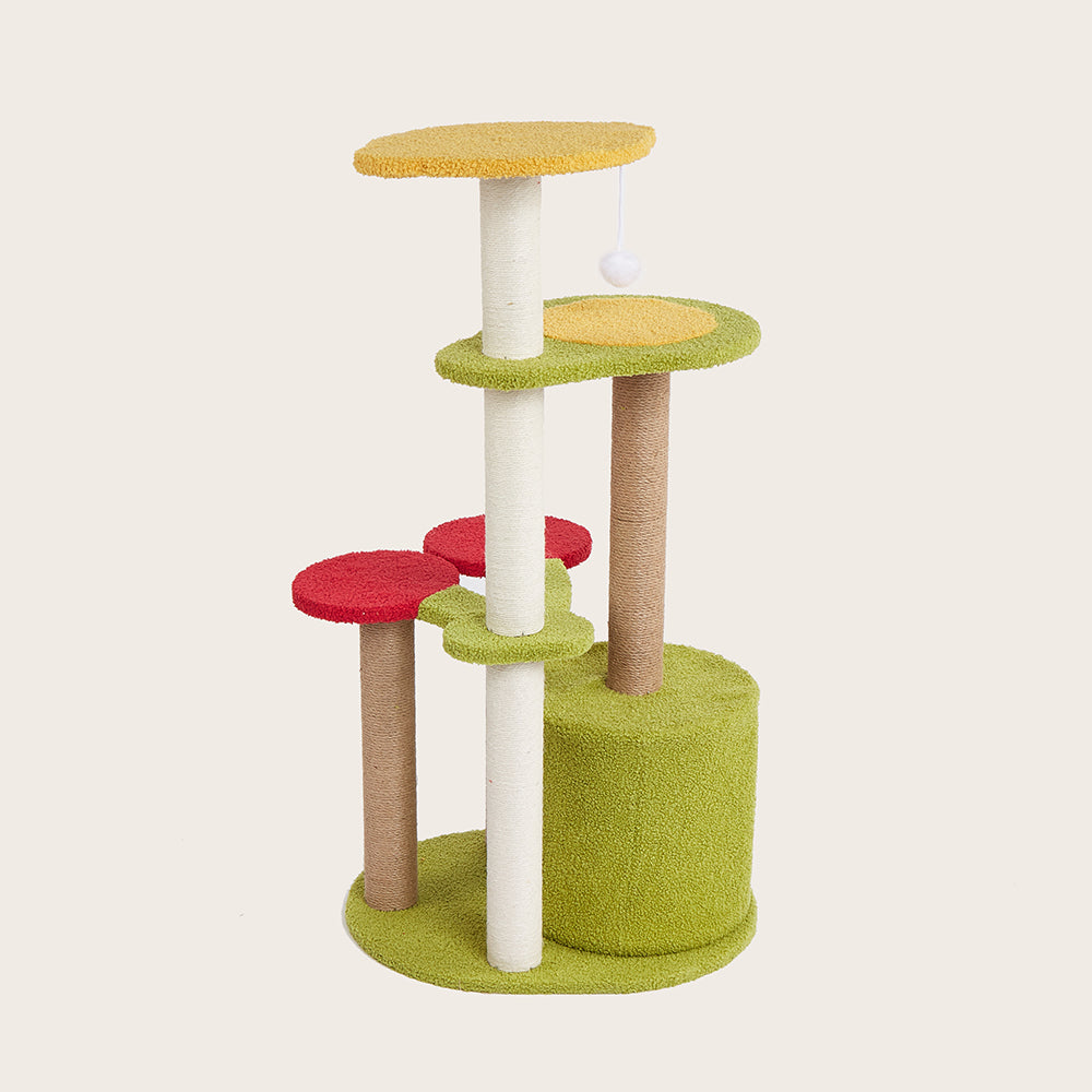 FOFOS Fruity Cat Scratching Tower