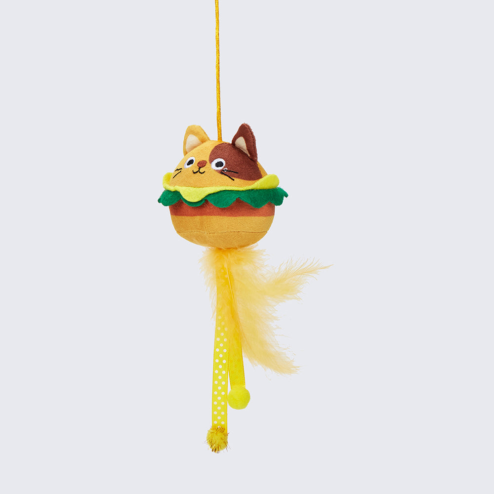 FOFOS Wand Replaceable Cat Toy - Meow Fast Food