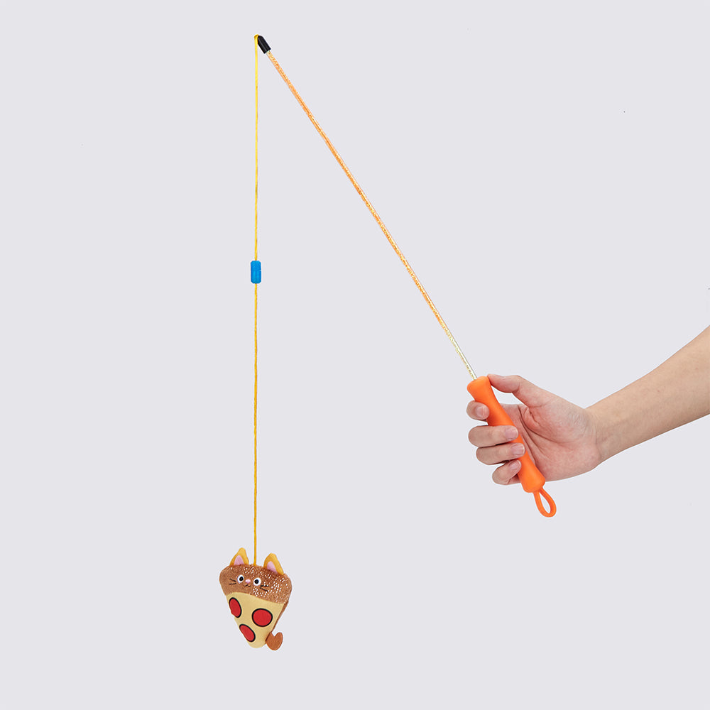 FOFOS Wand Replaceable Cat Toy - Meow Fast Food