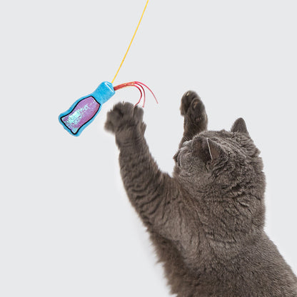 FOFOS Wand Replaceable Cat Toy - Hungry Kittens