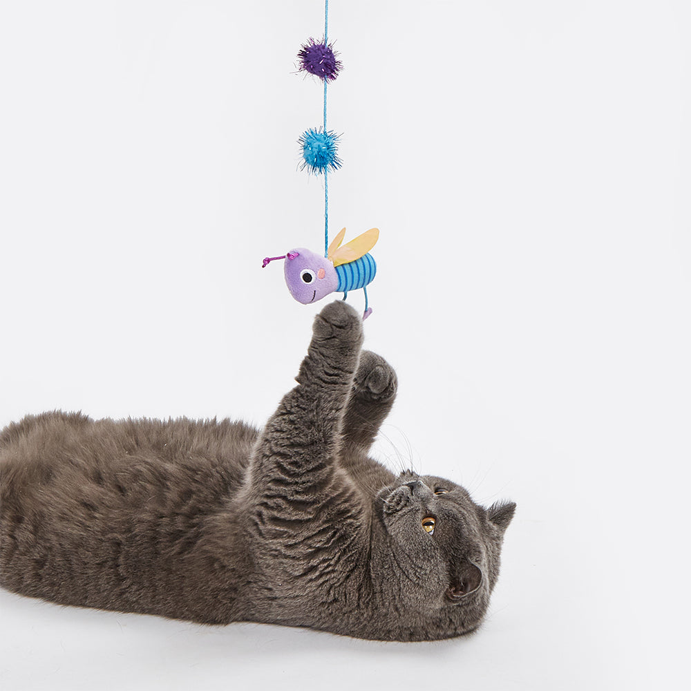 FOFOS Wand Replaceable Cat Toy - Let's Fly Together