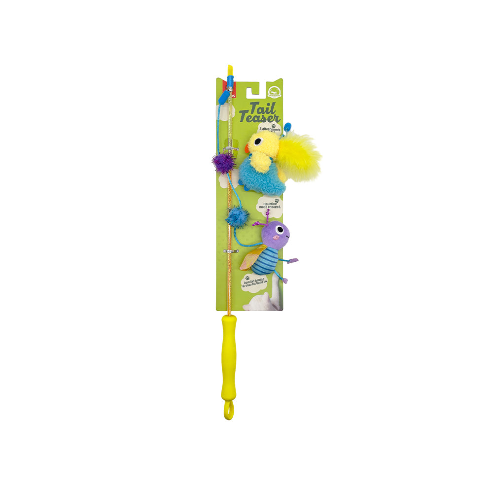 FOFOS Wand Replaceable Cat Toy - Let's Fly Together