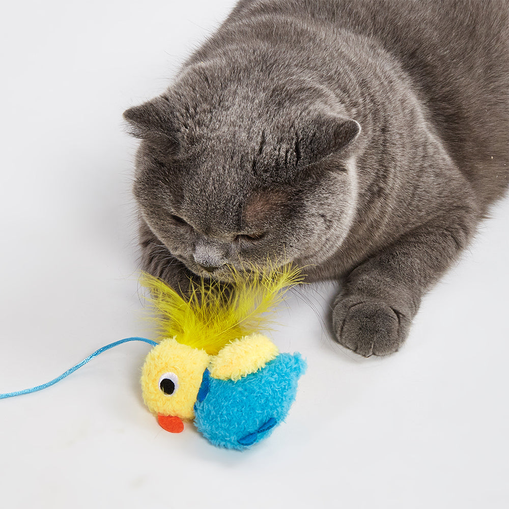 FOFOS Wand Replaceable Cat Toy - Let's Fly Together