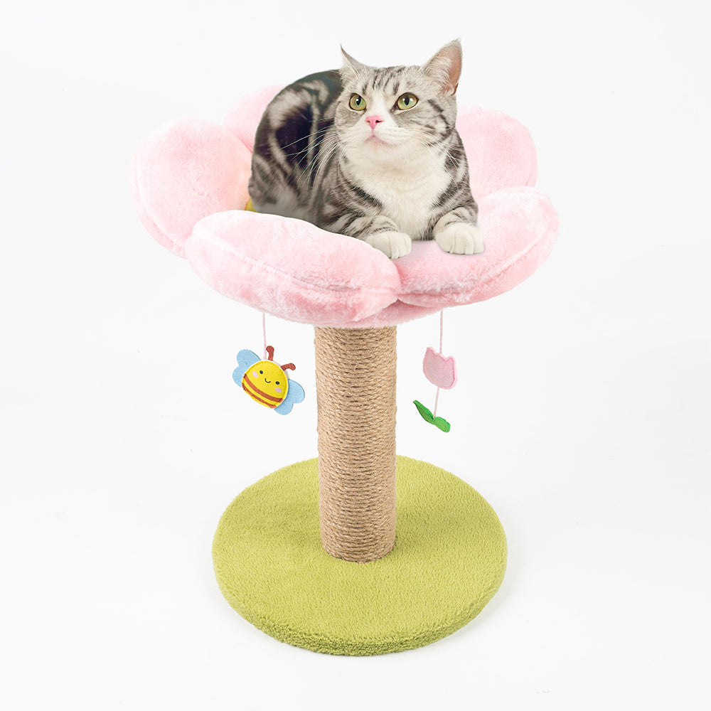 FOFOS Flower Cat Scratching Post