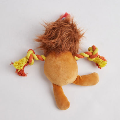 FOFOS Fluffy Lion Puppy Toy