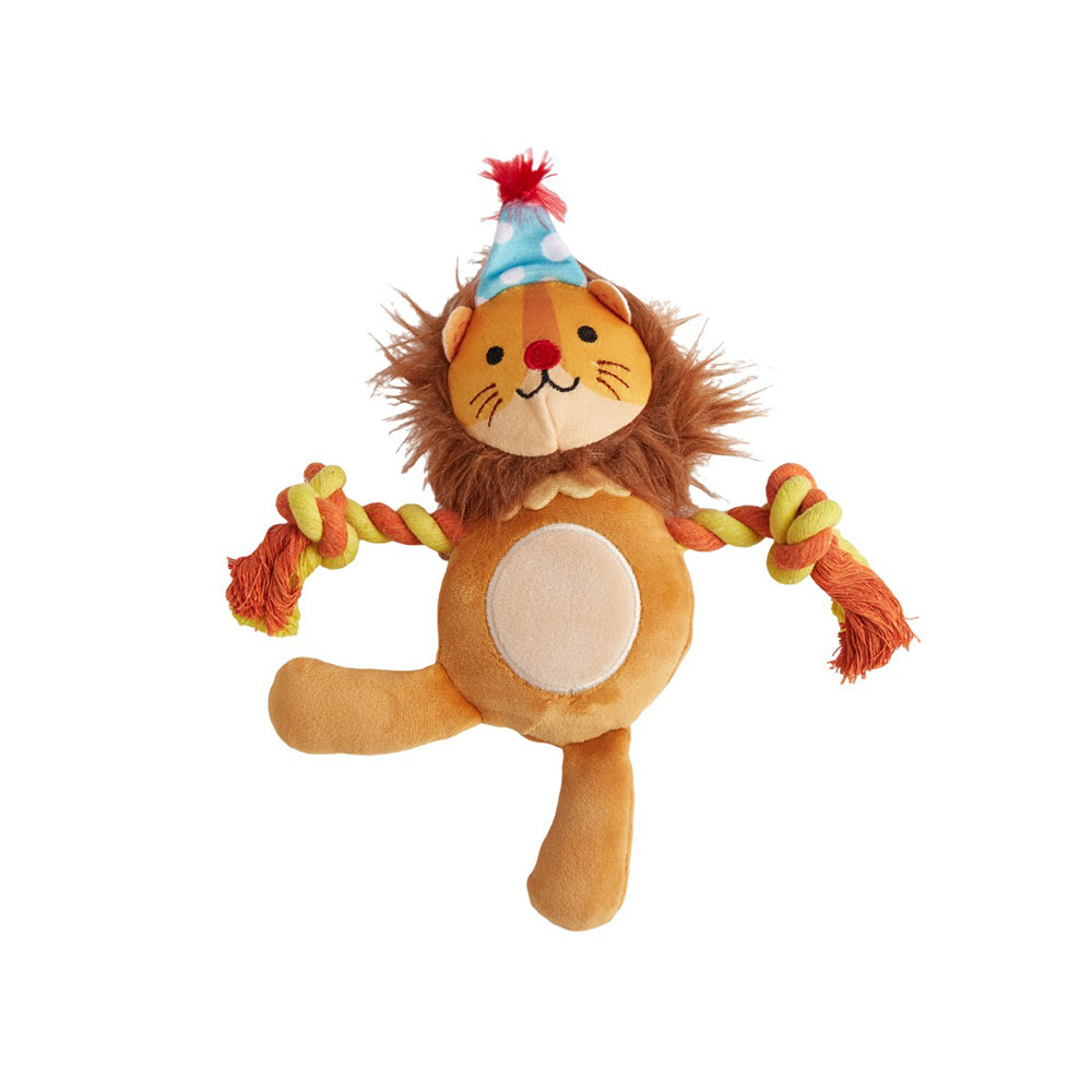 FOFOS Fluffy Lion Puppy Toy