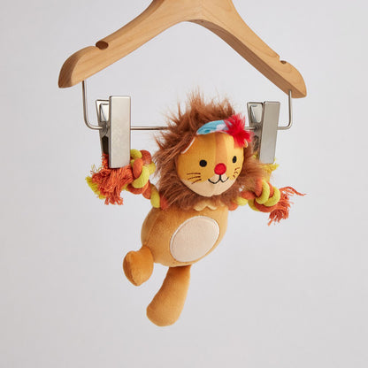 FOFOS Fluffy Lion Puppy Toy