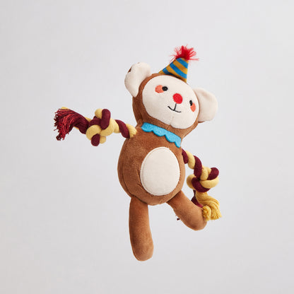 FOFOS Fluffy Monkey Puppy Toy