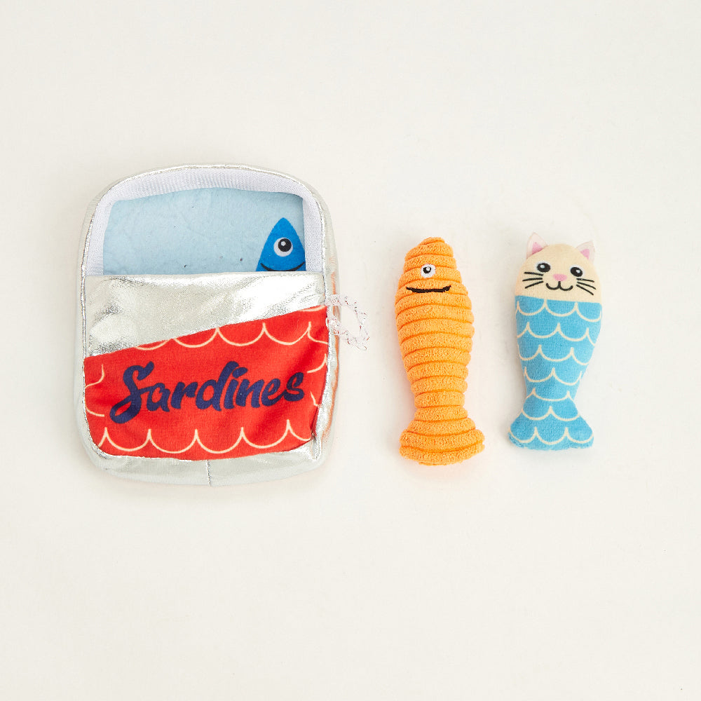 FOFOS Sardine Catnip Cat Toy - 5pcs