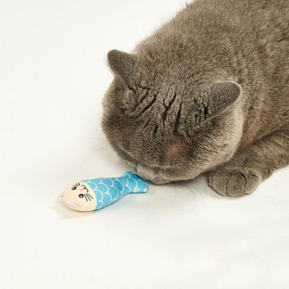 FOFOS Sardine Catnip Cat Toy - 5pcs