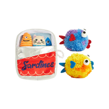 FOFOS Sardine Catnip Cat Toy - 5pcs