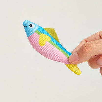 FOFOS Sardine Catnip Cat Toy - 9pcs