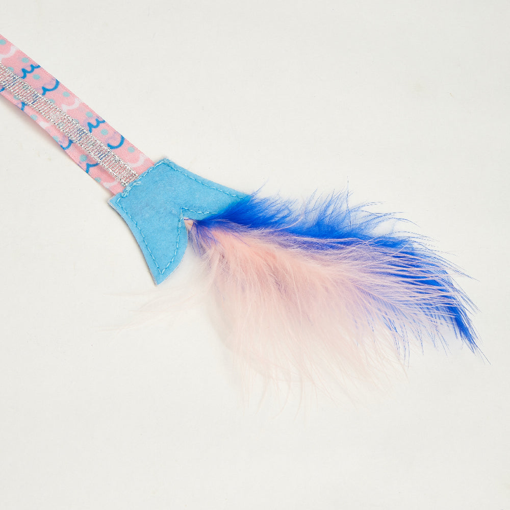 FOFOS Sardine Wand Cat Toy 2pcs