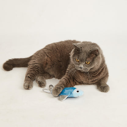 FOFOS Sardine Dancing Fish Cat Toy - USB Charging