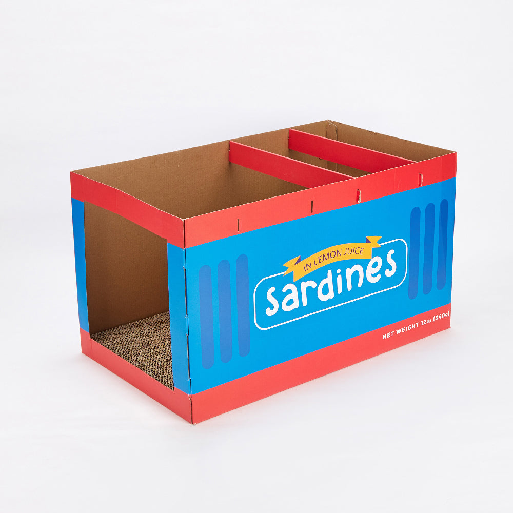 FOFOS Sardine Canned Box Cat Scratcher