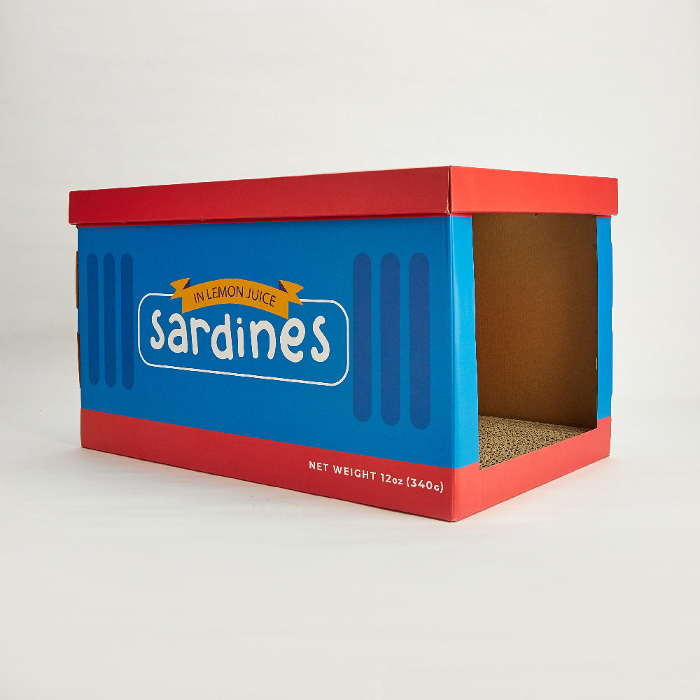 FOFOS Sardine Canned Box Cat Scratcher