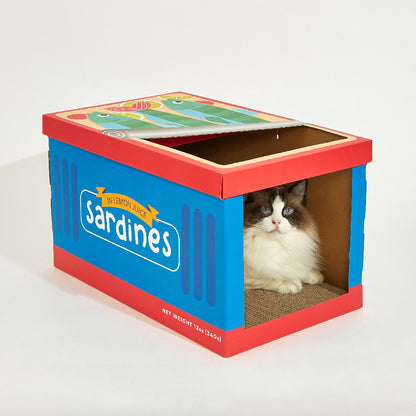 FOFOS Sardine Canned Box Cat Scratcher