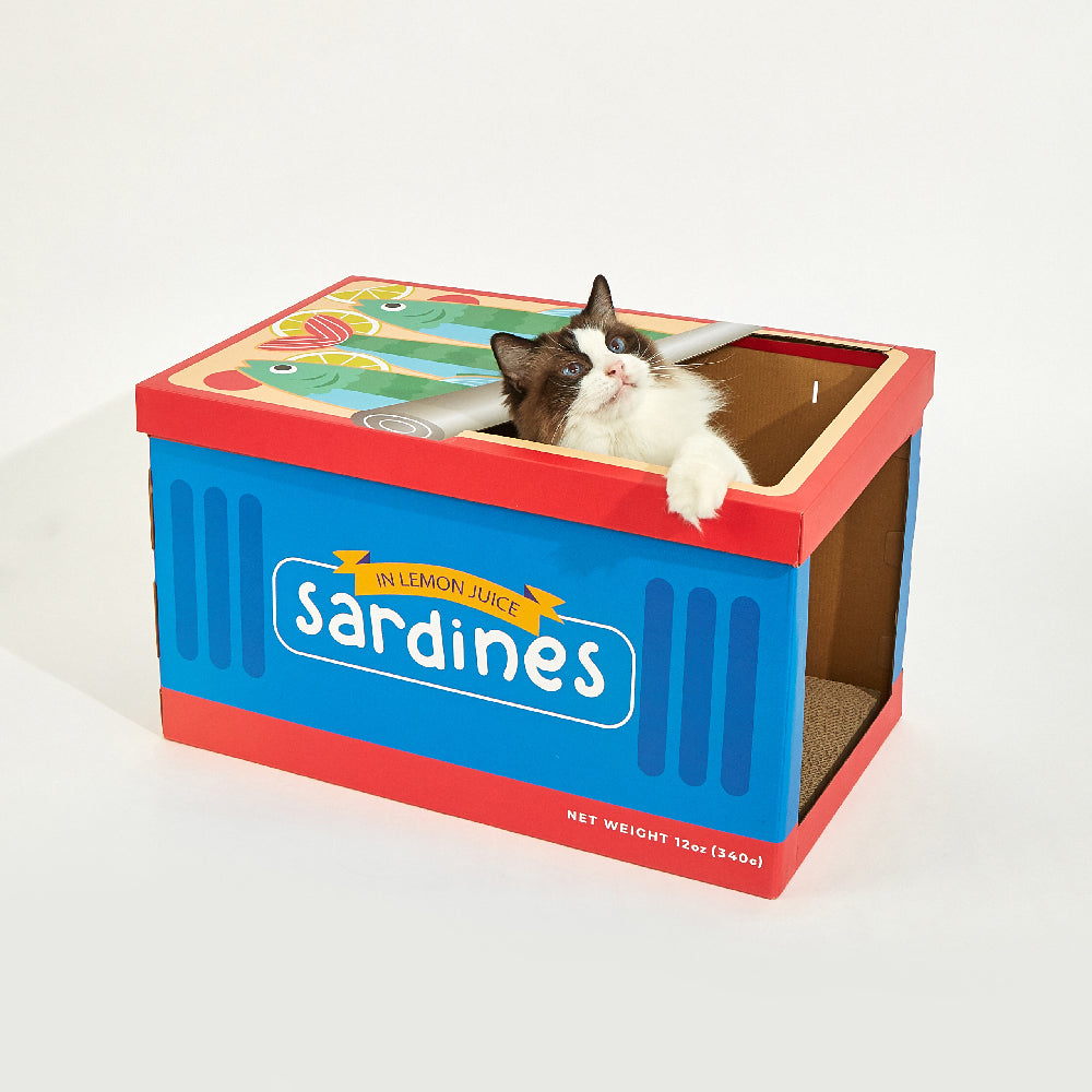 FOFOS Sardine Canned Box Cat Scratcher