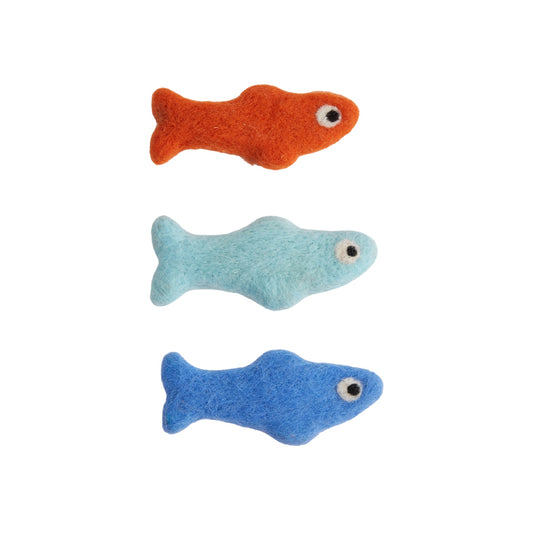 FOFOS Sardine Catnip Cat Toy - No.2 Fish 3pcs