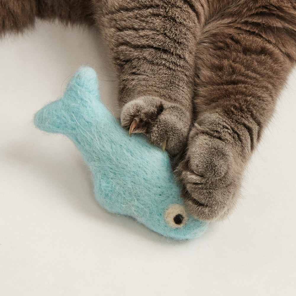 FOFOS Sardine Catnip Cat Toy - No.2 Fish 3pcs