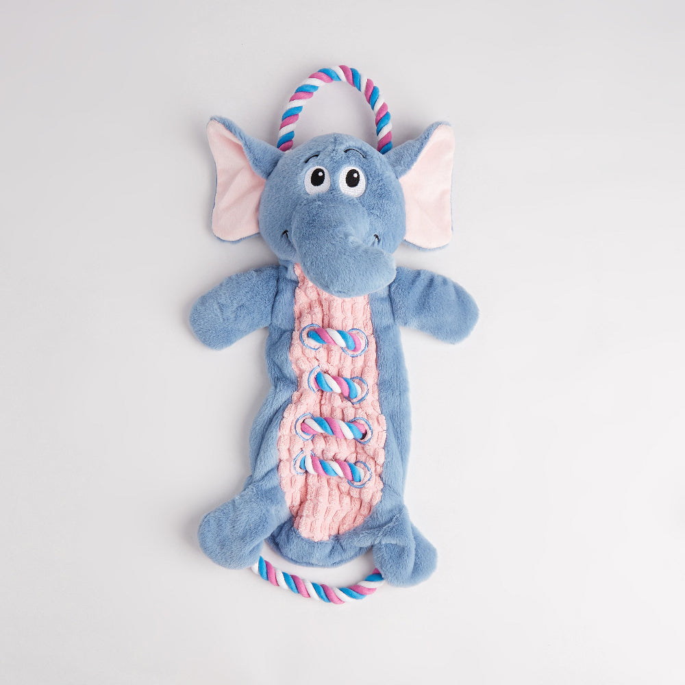 FOFOS Elephant Rope Tug Dog Toy
