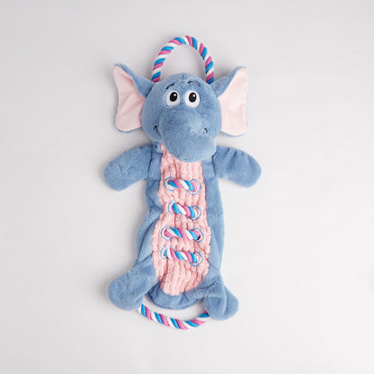 FOFOS Elephant Rope Tug Dog Toy