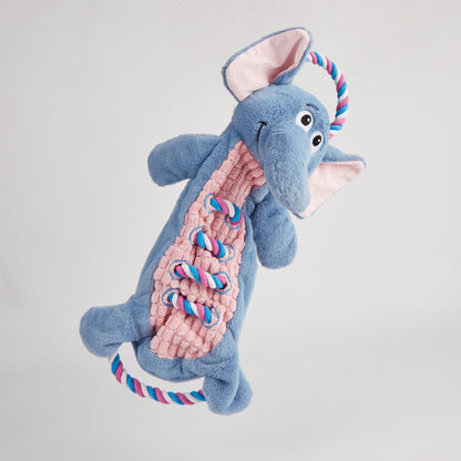 FOFOS Elephant Rope Tug Dog Toy