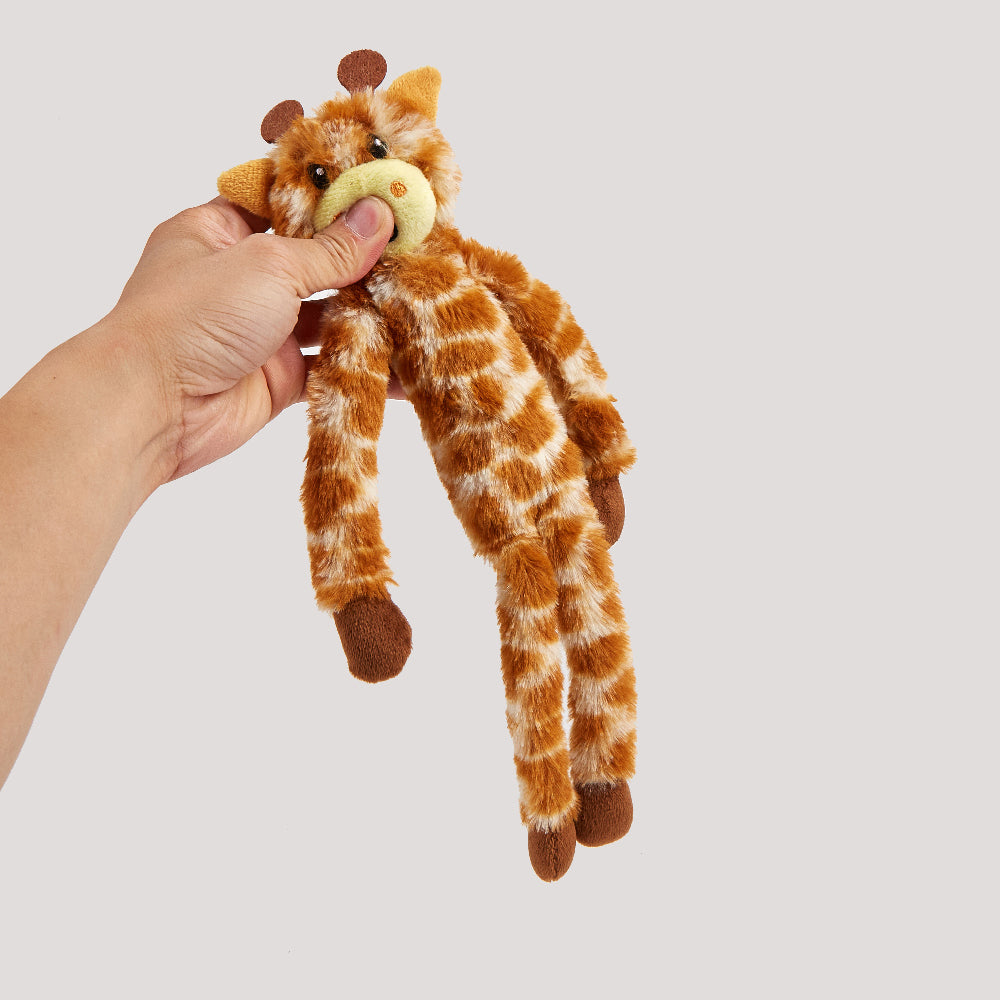 FOFOS Elephant&Giraffe Dog Squeaky Toy 2pcs