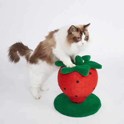 FOFOS Strawberry Cat Scratcher