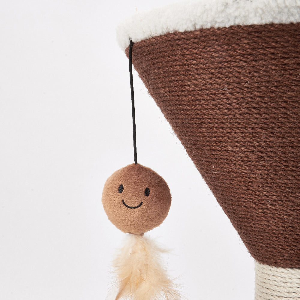 FOFOS Espresso Martini Cat Scratcher