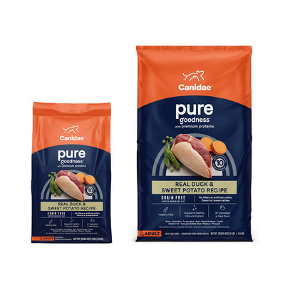 CANIDAE Pure Duck & Sweet Potato Grain Free Dog Food