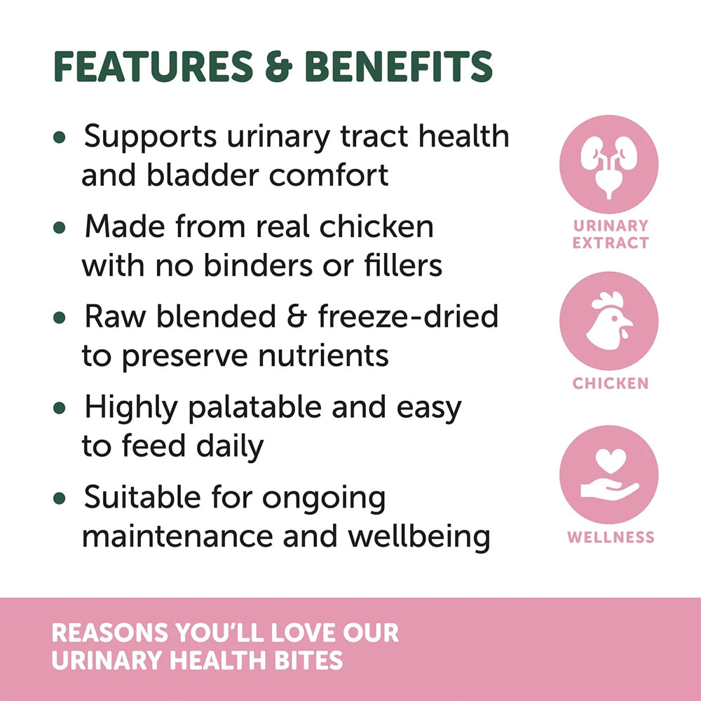 NATURAL ANIMAL SOLUTIONS Freeze Formed Feline Urinary Health Bites For Cats – Product information image 5