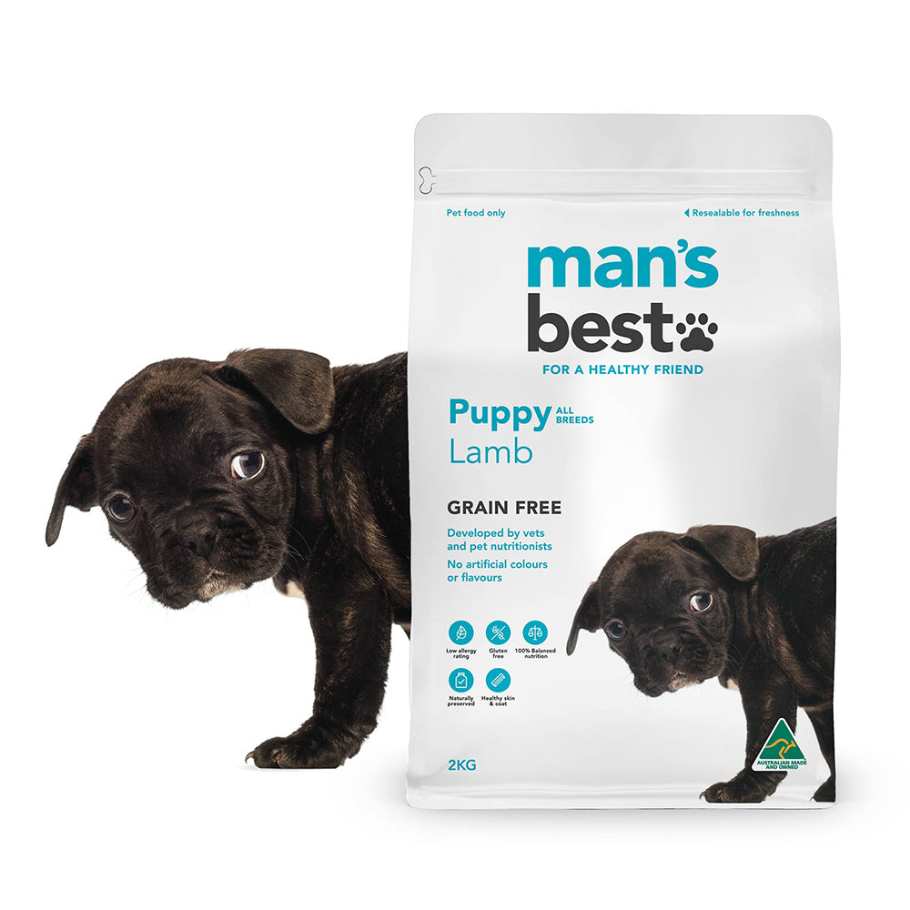 MAN'S BEST Lamb Puppy Dog Food