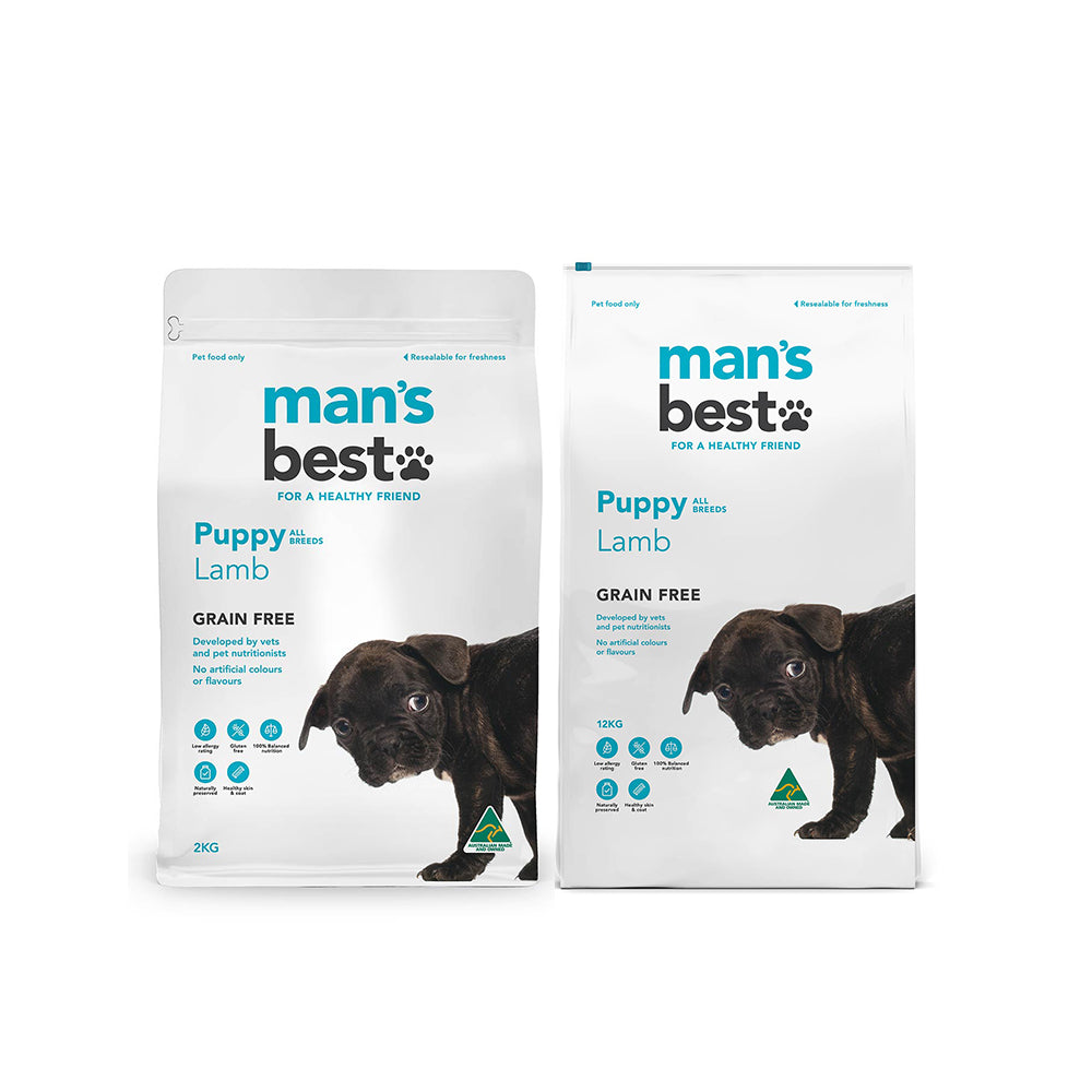 MAN'S BEST Lamb Puppy Dog Food