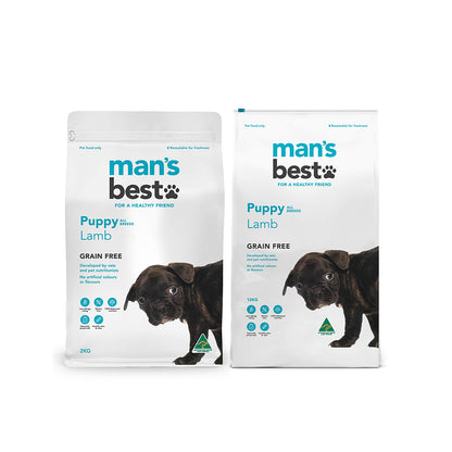 MAN'S BEST Lamb Puppy Dog Food