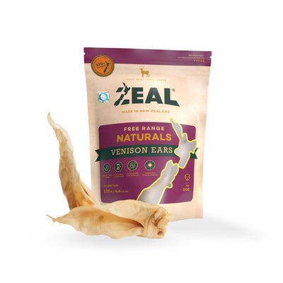 ZEAL Venison Ears Natural Pet Treats 125g