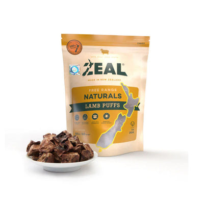 ZEAL Lamb Puffs Natural Pet Treats 85g
