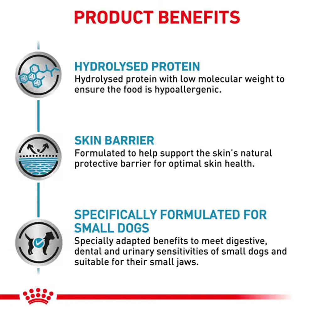 Royal Canin Hypoallergenic Small Dogs Adult Dry Dog Food 3.5kg — product information image