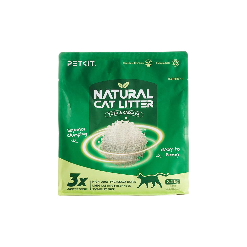 PETKIT Natural Plant Cassava Cat Litter 2.4Kg